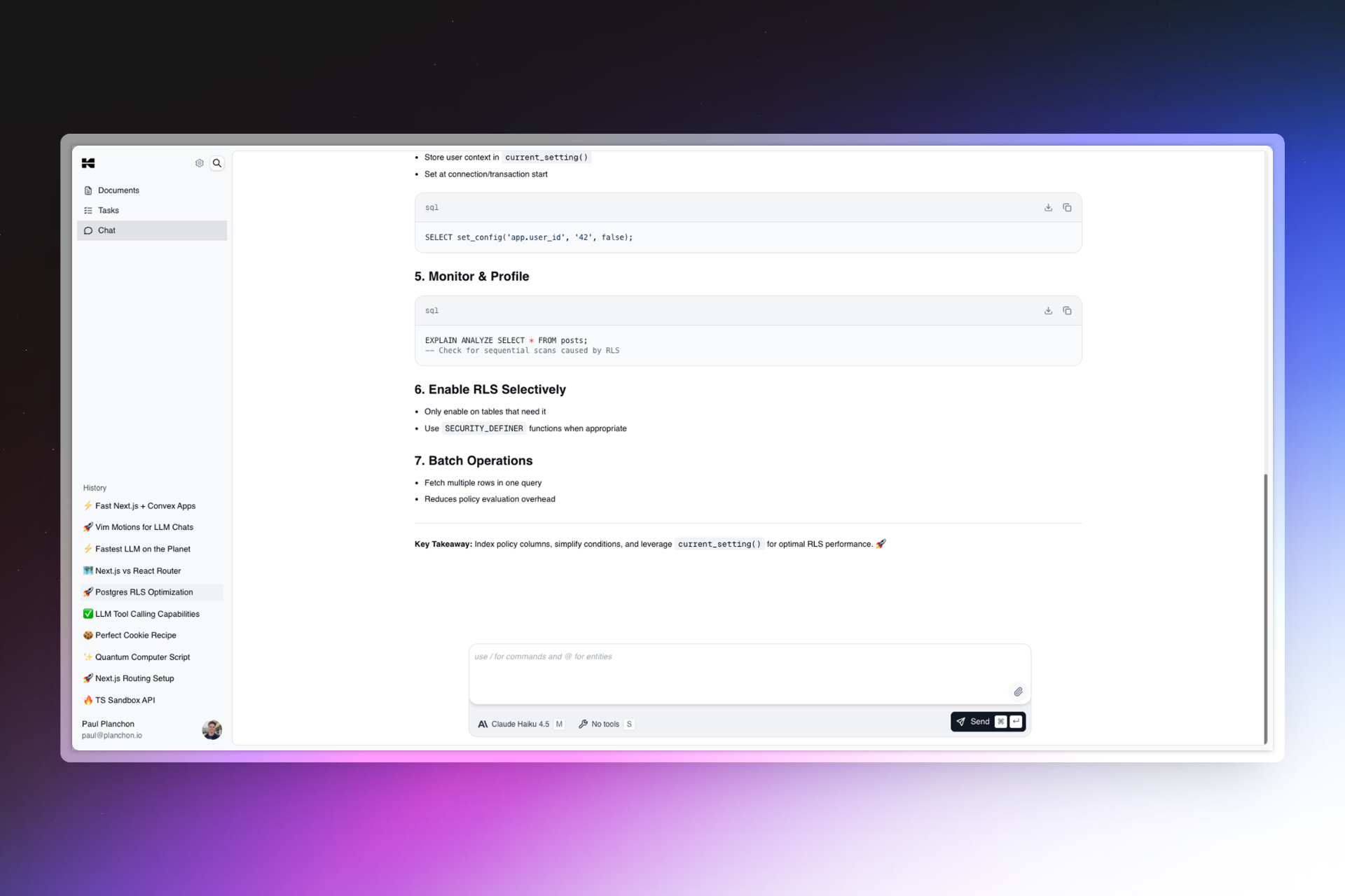 Pure Javascript Chat Llm Gui Behind the scene of creating a great LLM chatting application